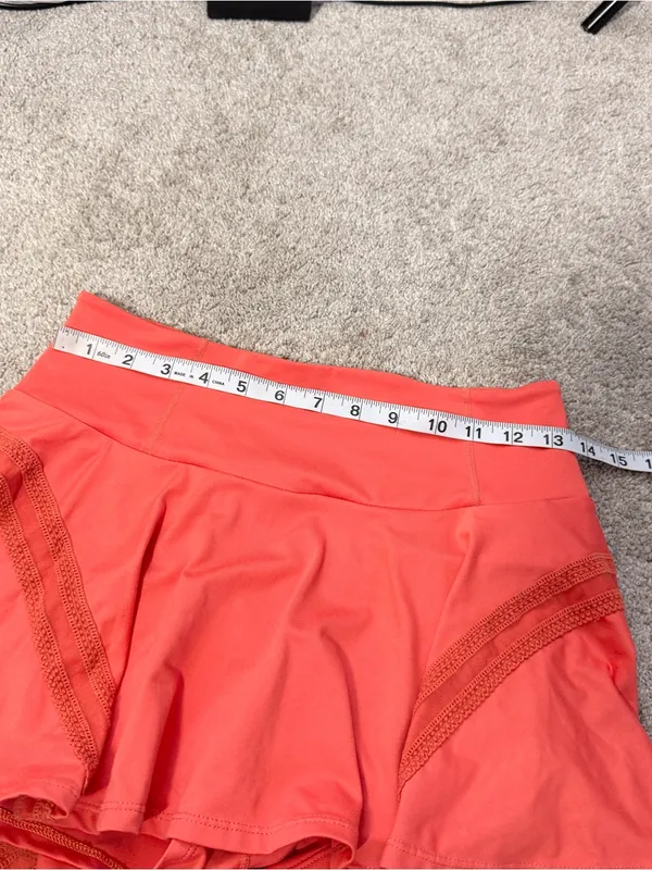 Free People Movement Women’s Pleats & Thank You Skort Skirt in Electric Sunset M - Image 12