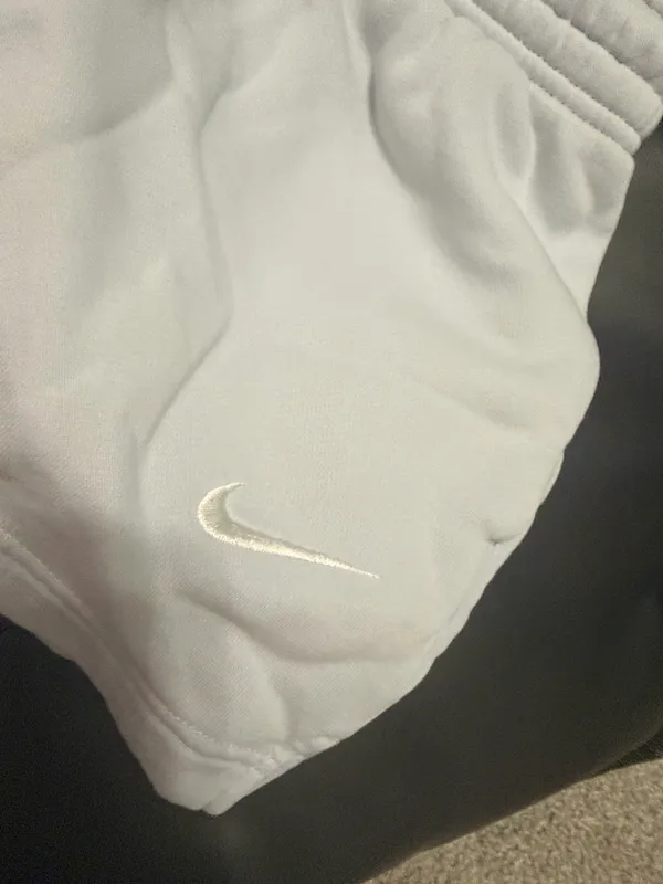 Light blue Nike sweat shorts size large - Image 3