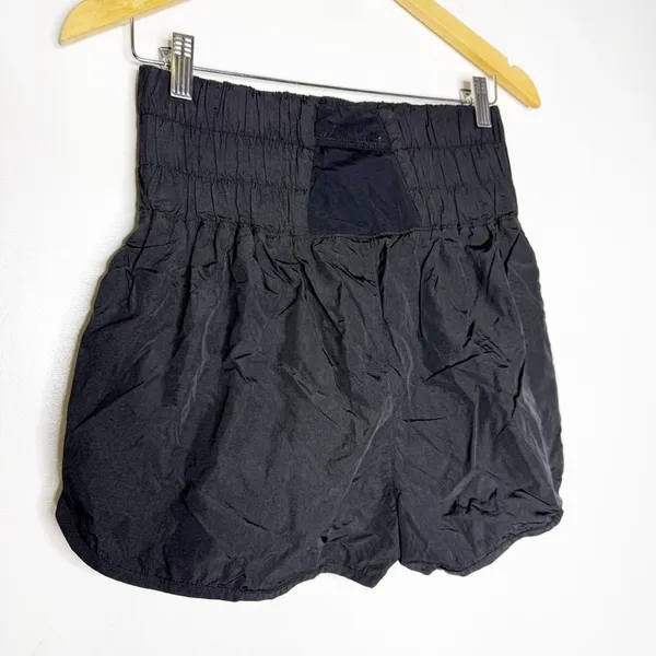 Free People Movement The Way Home Shorts Women's Black Athletic Shorts FP Size L - Image 4