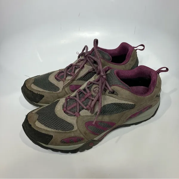 Merrell Azura hiking Shoes in castle rock & purple size 10‎ - Image 3