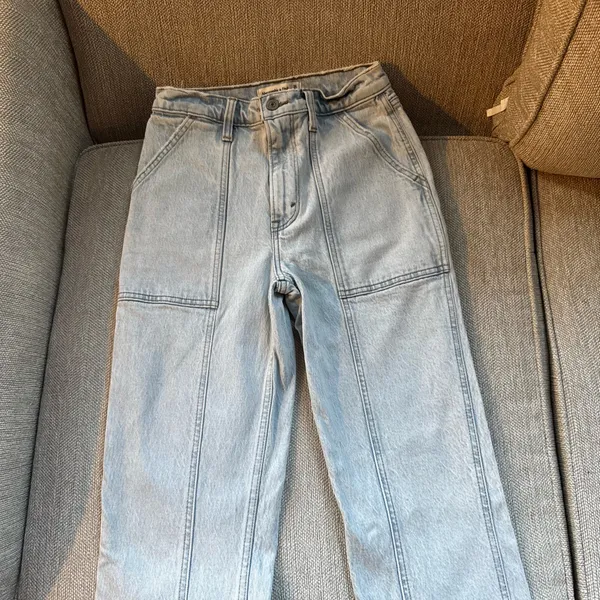 Abercrombie The 90’s Straight Ultra High Rise - Image 2