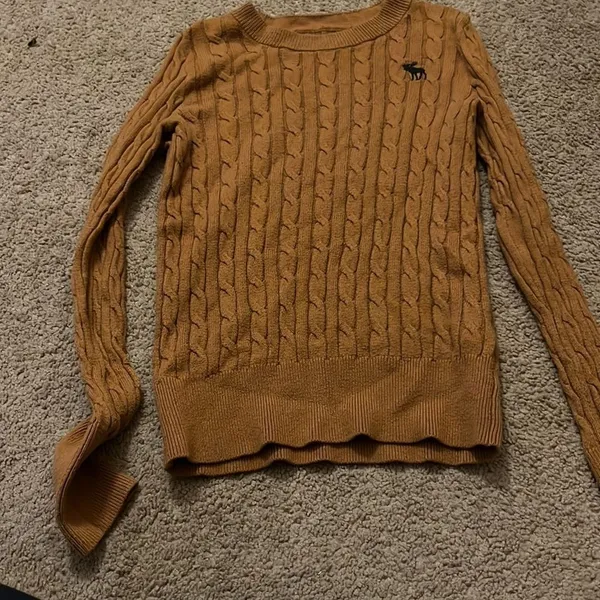 Abercrombie cable knit sweater xs‎ - Image 4