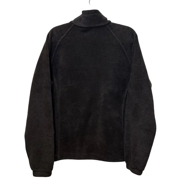 Columbia Womens Black Full Zip Fleece Jacket Mock‎ Neck WL6114 Large - Image 4