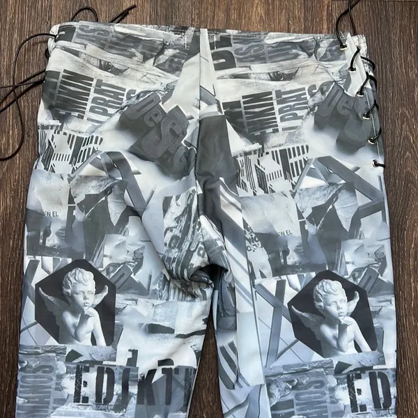 CASPER LACED FLARED PANTS - Image 8