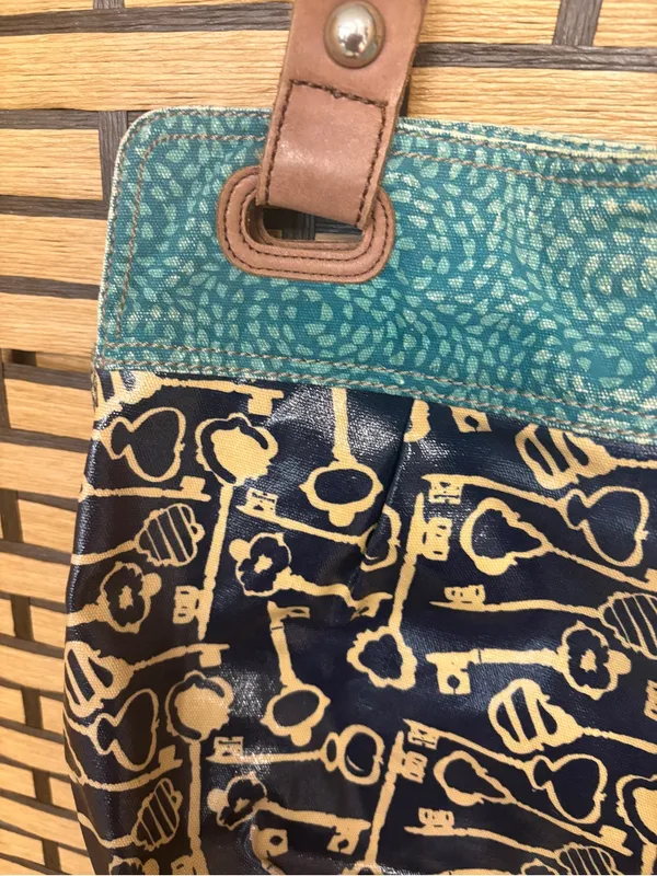 Fossil key per blue handbag - Image 3