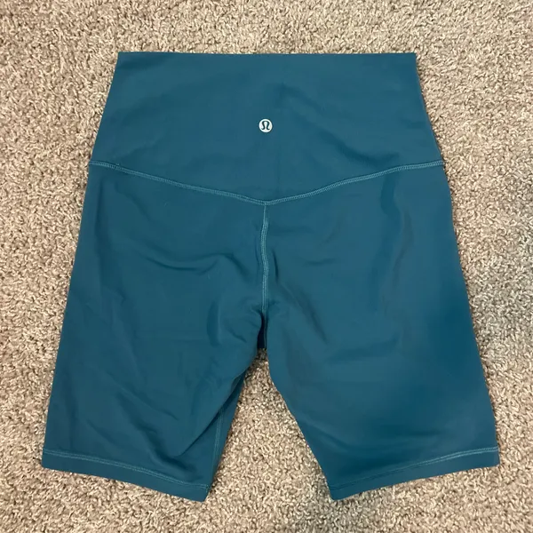 Lululemon Wunder Train High-Rise Shorts Teal Lagoon 6 - Image 2