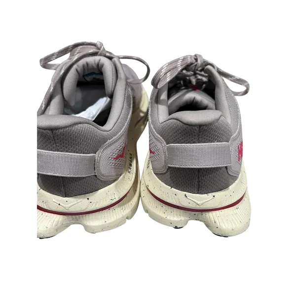 HOKA One One Kawana 2 Women’s Running Shoes Gray Cream Pink Size 10B Neutral - Image 7