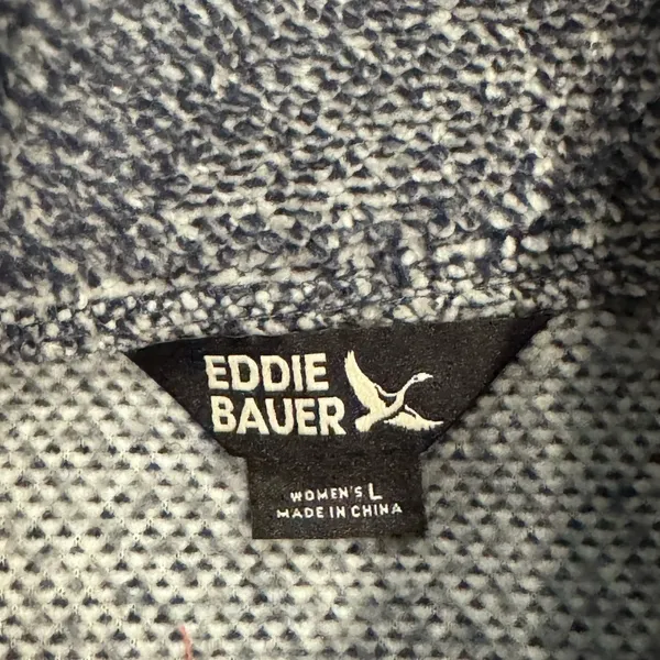 Eddie Bauer Women's Radiator Snap Mock Neck Fleece Pulloverr - Image 7