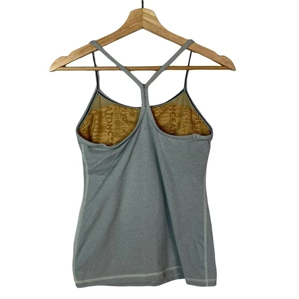 Lululemon‎ Power Y Athletic Tank in Ghost Blurred Grey Mini Stripe 6 - Image 3