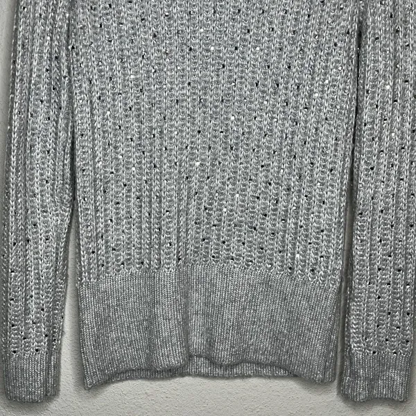 White House Black Market Sparkly Sweater - Image 4