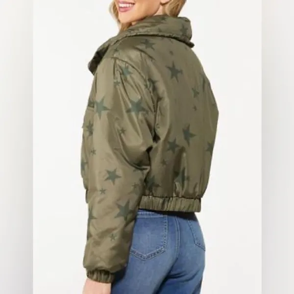 Cato Starry Puffer‎ Cropped Jacket Size XL C47 - Image 3