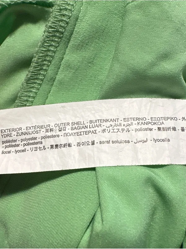 J132. Zara Light Green women’s Dress Pants - Image 4