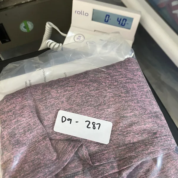Nike‎ Dri-FIT Shirt Womens Small Pink Purple Heathered Scoop Neck Running Tee - Image 8