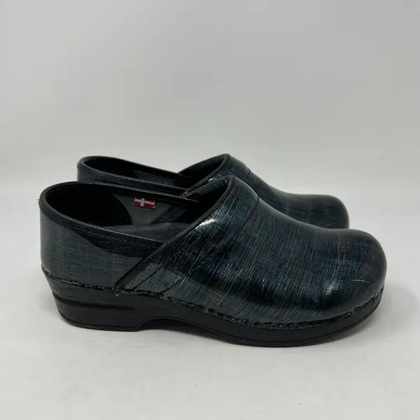 Sanita Skyler Clog Professional Work Shoe in Blue Multi Women's EU Size 37 US 6‎ - Image 3