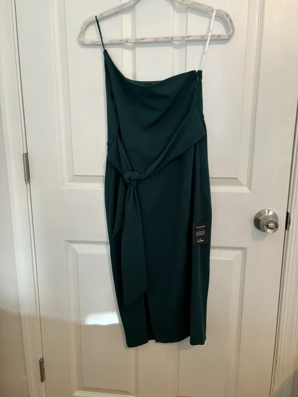 Green Mini Dress - Image 2