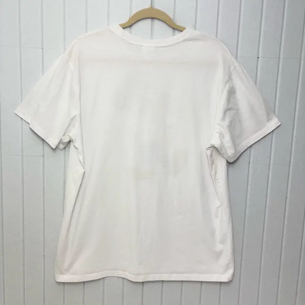 Disney White‎ T-Shirt with Mickey Mouse and Gold Accents Walt Disney World 50 - Image 3