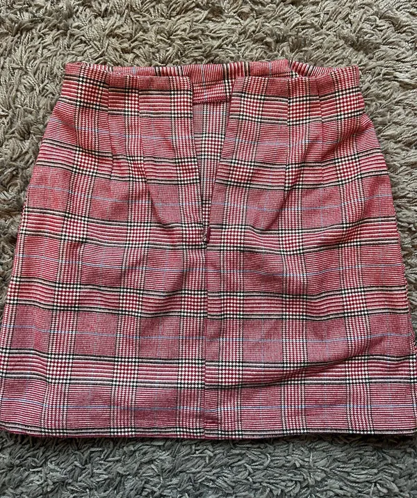 John Galt Plaid Miniskirt - Image 2