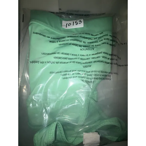 fabletics green sports bra L - Image 7
