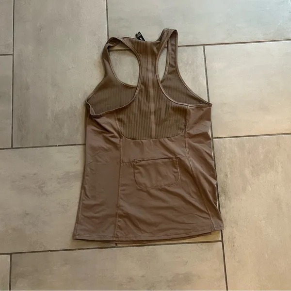 Aerie Vitality Rib Tank in Coffee House - Image 3
