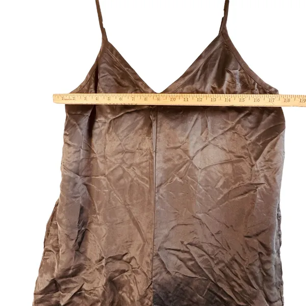 Athleta Calm‎ Cool Jumpsuit M Black Cupro Wide Leg Strappy Minimalist Chic Flowy - Image 5