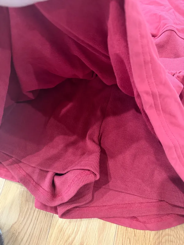 Pink Lily Sleeveless Hoodie Mini Skort - Image 5