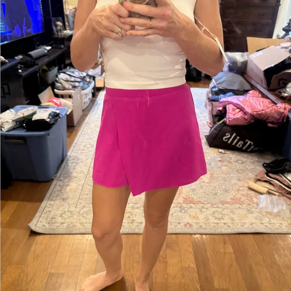 REVOLVE Pink Mini Skirt - Image 3