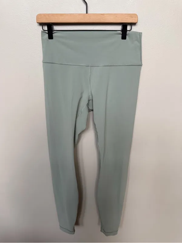 Lululemon Wunder Under High-Rise Tight 28" Full-On Luxtreme Sea Moss Green Sz 10 - Image 4