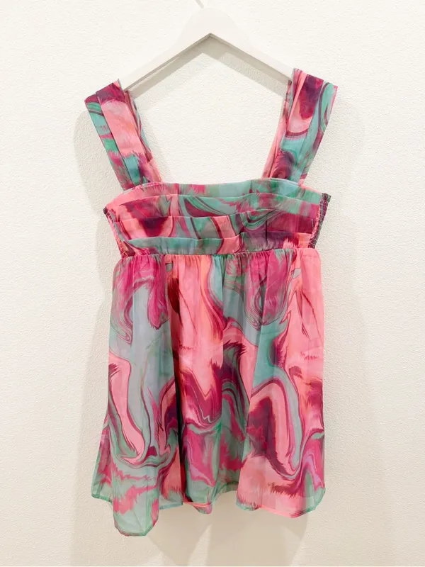 Amanda Uprichard Cindylou Dress in Mystic Swirl Revolve Mini Size Large L - Image 2