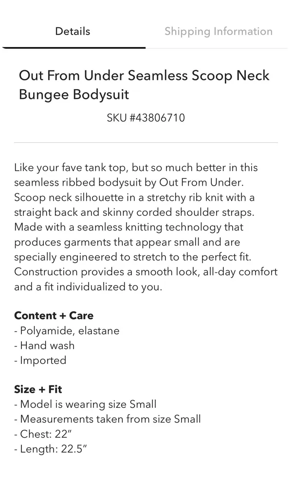 Urban Outfitters Seamless Ribbed Bodysuit - Image 3