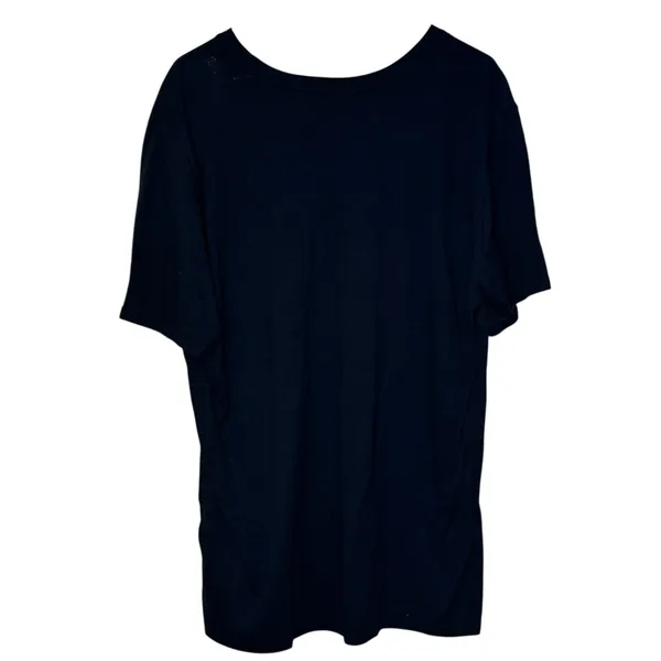 Nike Mens T-Shirt Swoosh Logo Athletic Cut Short Sleeve Pullover‎ Black Large - Image 7