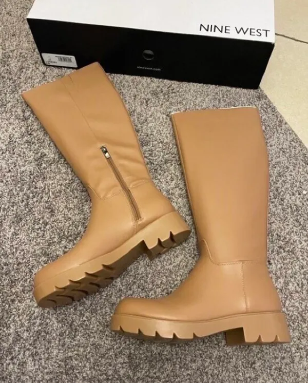 Nine West verve city lug sole boots NWT - Image 2