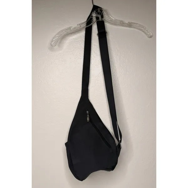 Baggallini Mini Sling Crossbody Shoulder Bag Navy Blue Everyday‎ Run Walk Active - Image 12