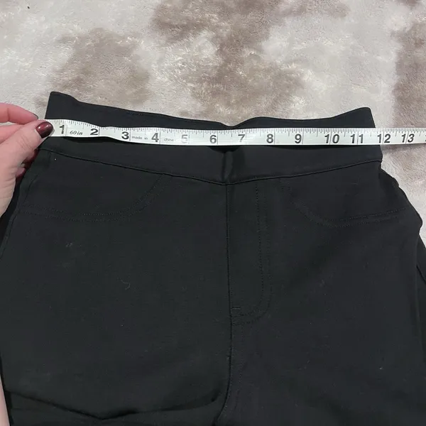 SPANX Super Smooth Perfect Fit Ponte Wide Leg Pants Black Size S Petite 23” Long - Image 7