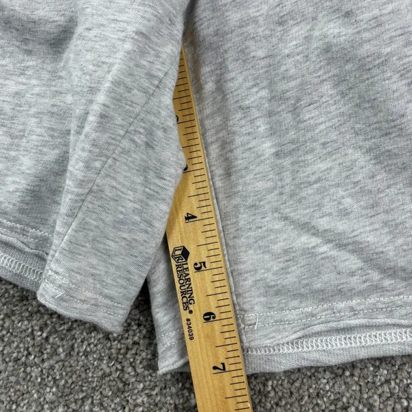 Offline by Aerie Cloud Fleece Sweat Short Size XXS Gray Athleisure Lounge Sporty - Image 7