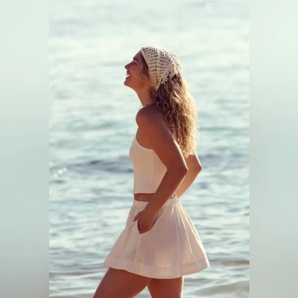 Free People free-est Milani Set Call Out the top is Medium skirt Small - Image 2