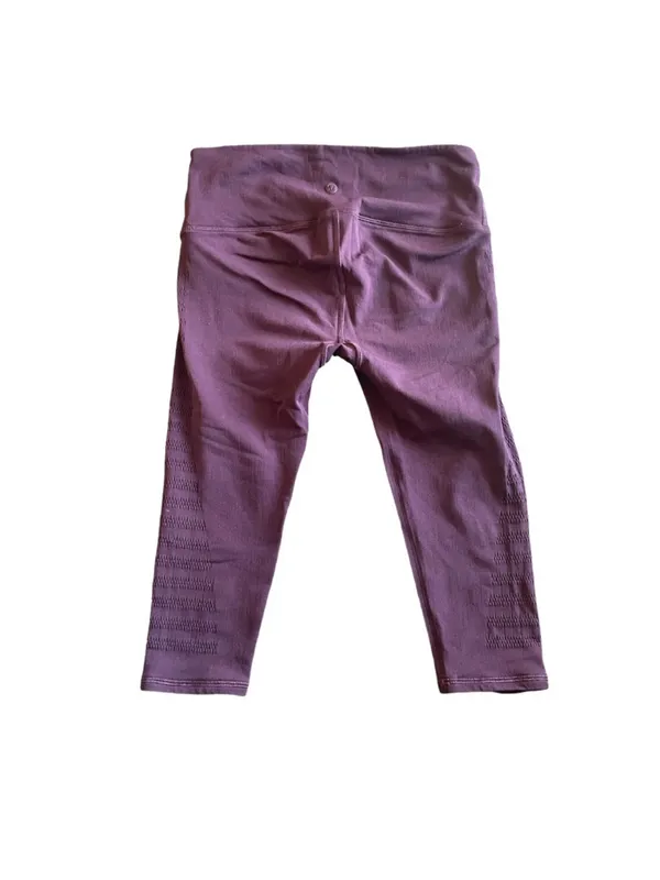 Lululemon Plum Active Leggings - Image 2