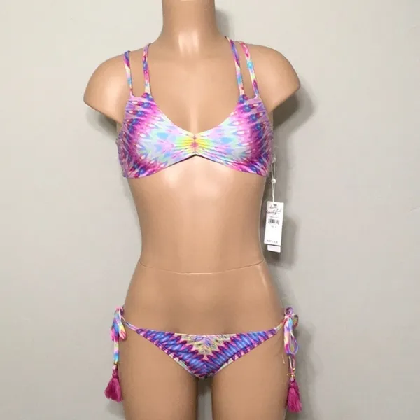 PILYQ Modeea bikini with reversible top. S-top/M-bottom. NWT - Image 3