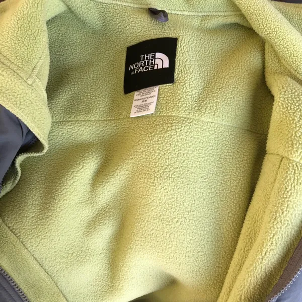 Green and gray the north face Denali Coat - Image 5