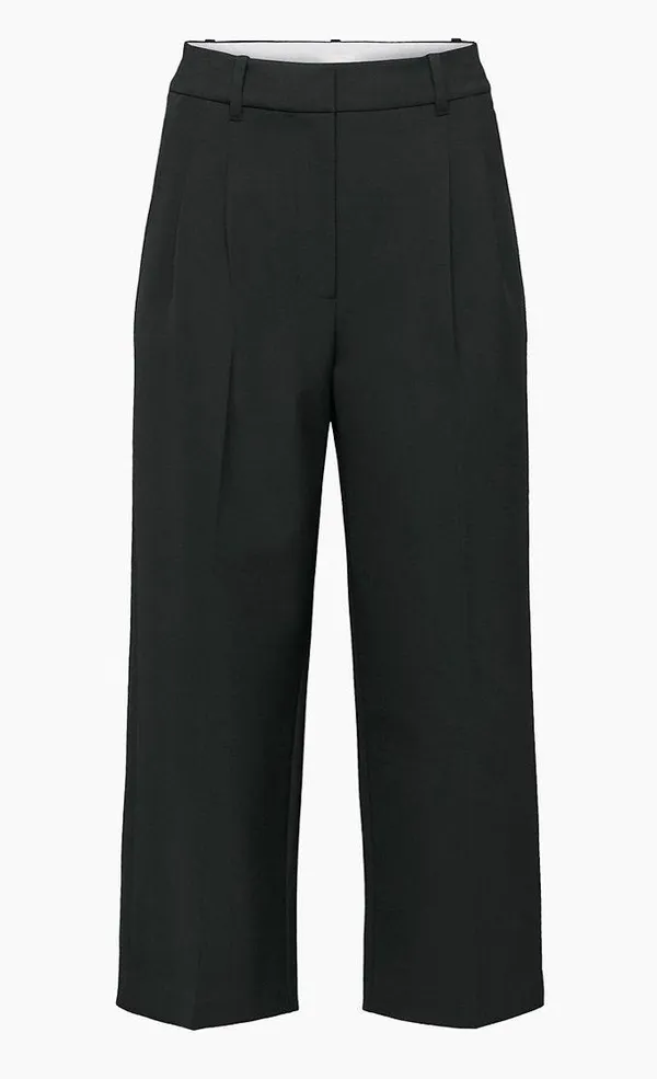 Aritzia Wilfred The Effortless Pant™ Cropped Cropped high-waisted wide-leg pants - Image 8