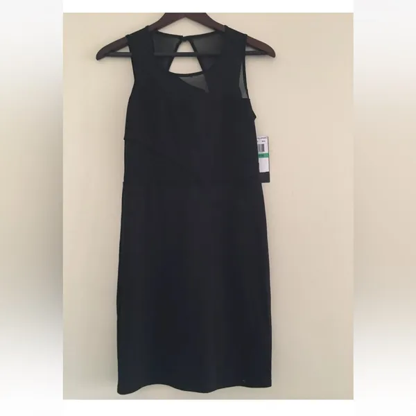 Tempted Apparel Mini Black Sheath Dress Size L - Image 6
