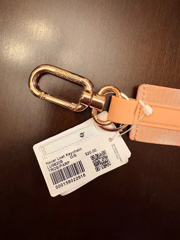 Lululemon Never Lost Keychain Wordmark - Image 3