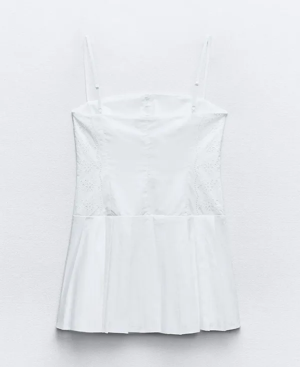ZARA Embroidered Dress - Image 8