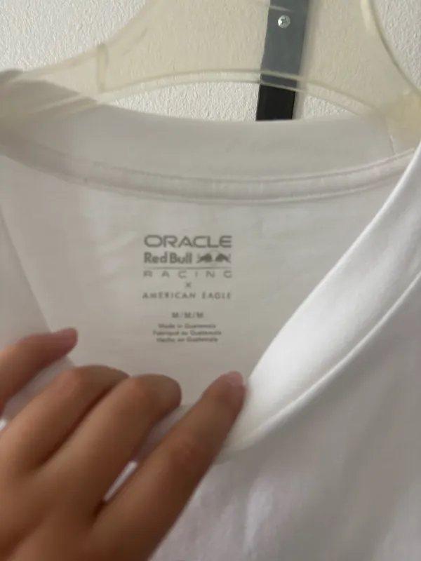White Oracle Racing t-shirt #OracleRacing - Image 3