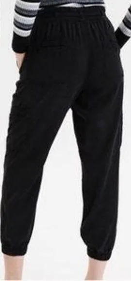American Eagle Jogger Cargo Style Pants Black Size small - Image 2