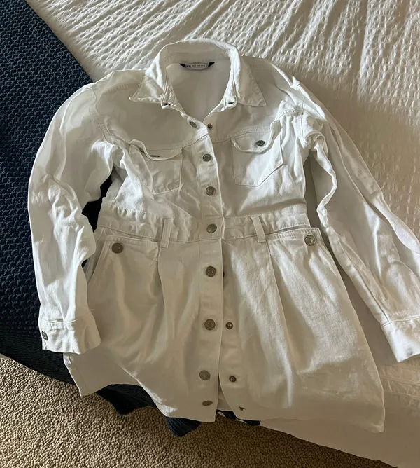 Zara Denim Dress - Image 3