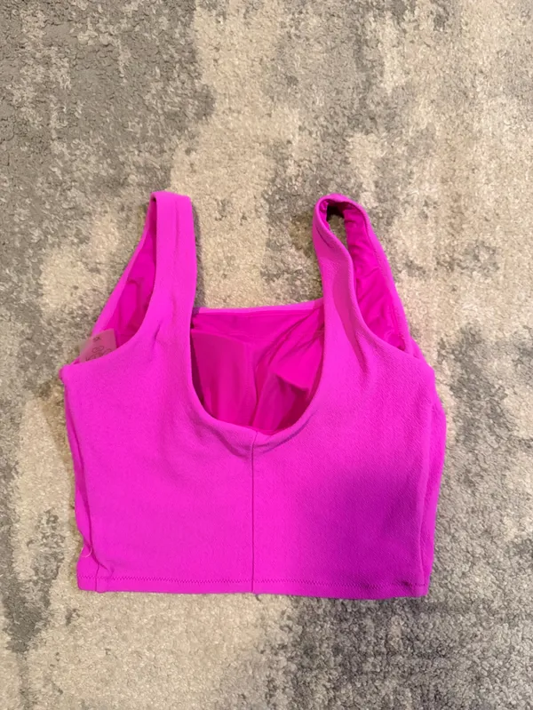 Calia Hot Pink Crop Top Size XS - Image 4