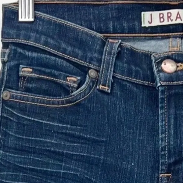 J Brand Low Rise Bootcut‎ Jeans Womens 26 Indie Western Stretch Urban Clean Girl - Image 3