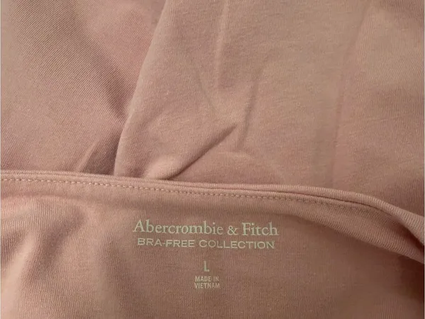 Abercrombie & Fitch Light Pink Square Neck Camisole - Image 4