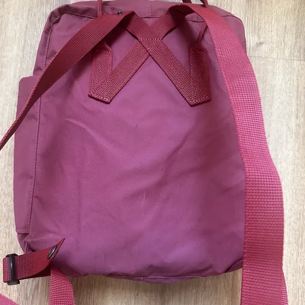 Fjallraven Kanken Backpack Bag In Ox‎ Red Unisex - Image 6