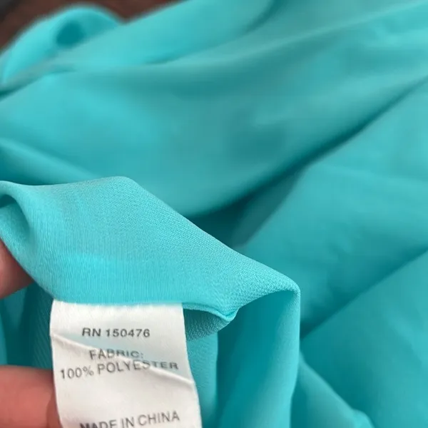 Crosby by Mollie Burch Sasha Maxi Dress in Turquoise NWT 4 - Image 5